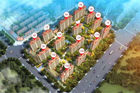 园博御园4室2厅1卫108万148.73m2毛坯房出售